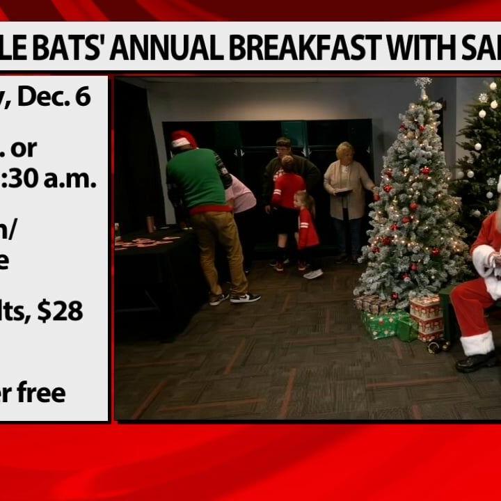 Breakfast with Santa event returns to Louisville Slugger Field this December